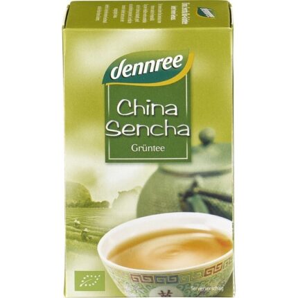 Ceai verde Sencha bio 20 pliculete Dennree