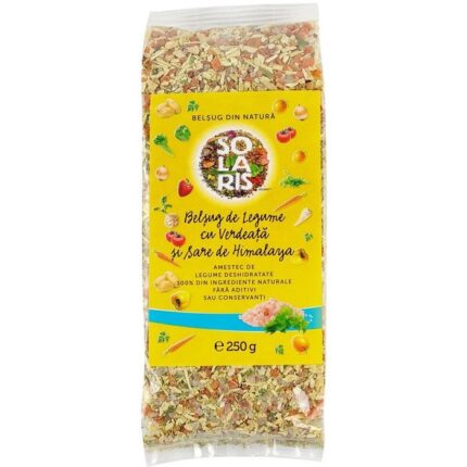 Belsug de legume cu verdeata si sare de Himalaya 250g Solaris