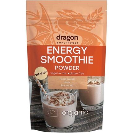 Energy Smoothie pulbere bio, raw vegan, fara gluten 200g Dragon Superfood
