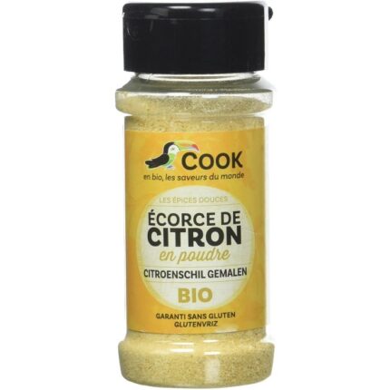 Coaja de lamaie pudra bio, fara gluten 32g Cook
