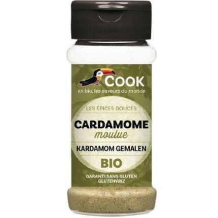 Cardamom macinat bio, fara gluten 35g Cook