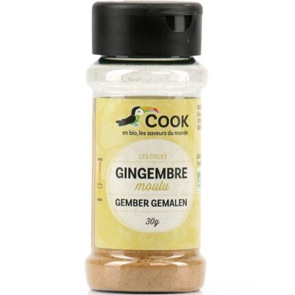 Ghimbir macinat bio, fara gluten 30g Cook