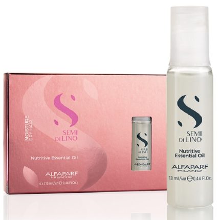 Ulei esential pentru hidratarea parului uscat Semi di Lino 6*13ml Alfaparf Milano