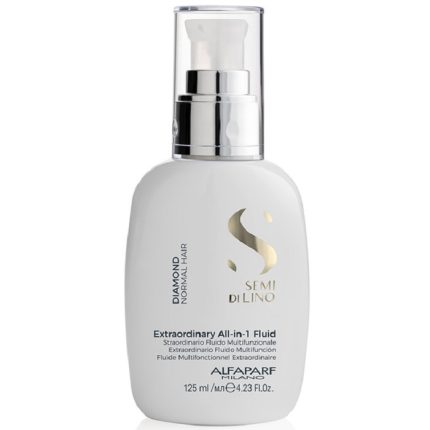 Fluid Leave in pentru stralucire (par normal) Semi di Lino Diamond 125ml Alfaparf Milano