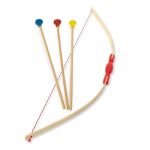 Arc cu sageti din lemn cu ventuza Vilac, de la 5 ani.