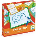 Deseneaza pas cu pas animale Djeco, de la 3 ani