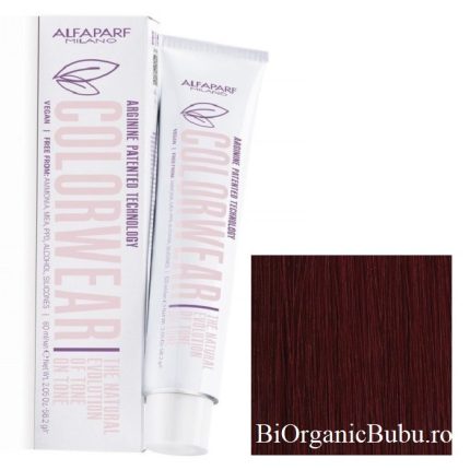 Vopsea fara amoniac nr 4.66 Medium Intense Red Brown Color Wear 60ml Alfaparf Milano