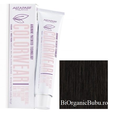 Vopsea fara amoniac nr 5.1 Light Ash Brown Color Wear 60ml Alfaparf Milano