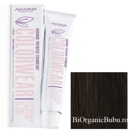 Vopsea fara amoniac nr 7.1 Medium Ash Blonde Color Wear 60ml Alfaparf Milano