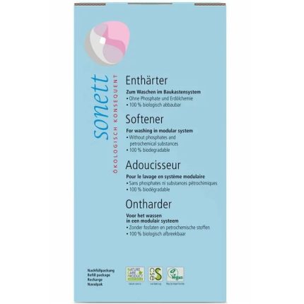 Dedurizant de apa (anticalcar) ecologic 1kg Sonett