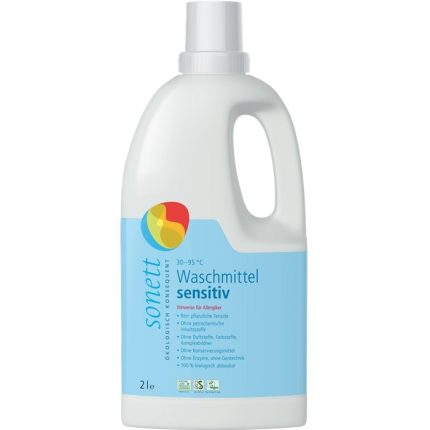 Detergent ecologic lichid rufe albe si colorate, Neutru fara parfum 2L Sonett