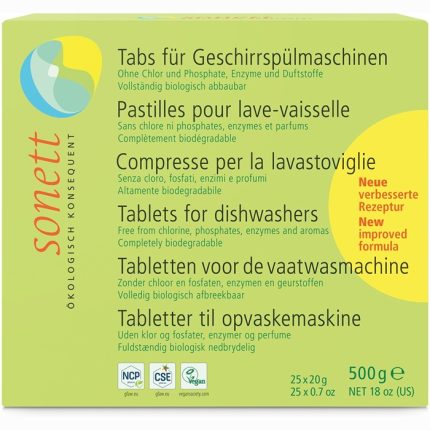 Tablete ecologice pt masina de spalat vase 500g Sonett