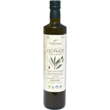 Ulei de masline extravirgin Liophos Early Harvest bio 750ml Stamatakos Grecia