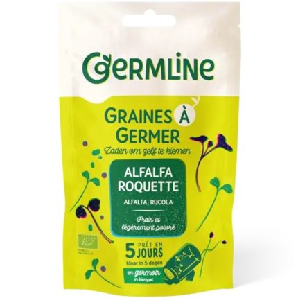 Mix seminte alfalfa si rucola bio pentru germinat 150g Germline