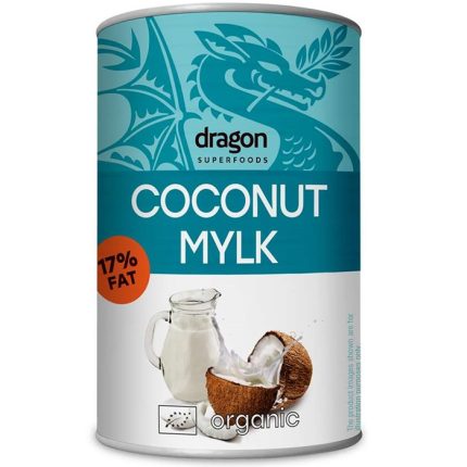 Bautura de cocos bio (Coconut milk organic) 400ml Dragon Superfood