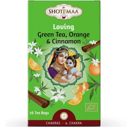 Ceai Chakras Loving ghimbir, portocala si scortisoara bio 16 pliculete Shotimaa