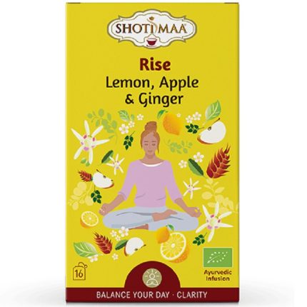 Ceai Balance your day – Rise: lamaie, mere si ghimbir bio 16dz Shotimaa