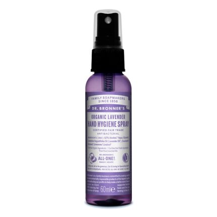 Spray de maini igienizant cu lavanda bio 60ml Dr Bronner