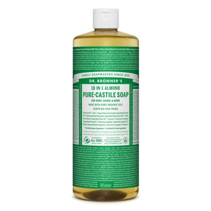 Sapun lichid de Castilia cu migdale, organic 945ml Dr Bronner
