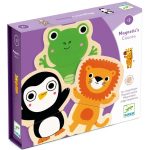 Joc cu magneti Djeco Animale prietenoase, de la 2 ani