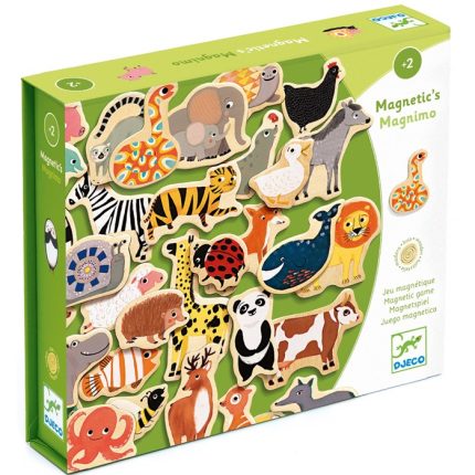 Joc cu magneti Animale din intreaga lume Djeco, de la 2 ani