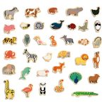 Joc cu magneti Animale din intreaga lume Djeco, de la 2 ani