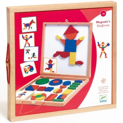 Geoforme joc cu magneti Djeco, de la 4 ani