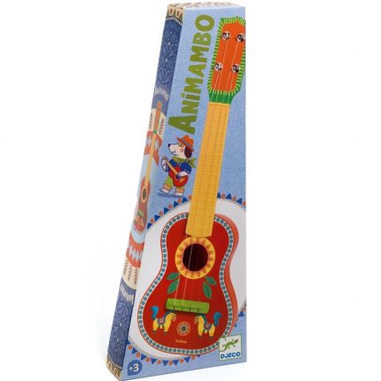 Instrument muzical Ukulele (chitara cu 4 corzi) Djeco, de la 3 ani