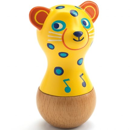 Instrument muzical Maracas Jaguar Djeco, de la 1 an