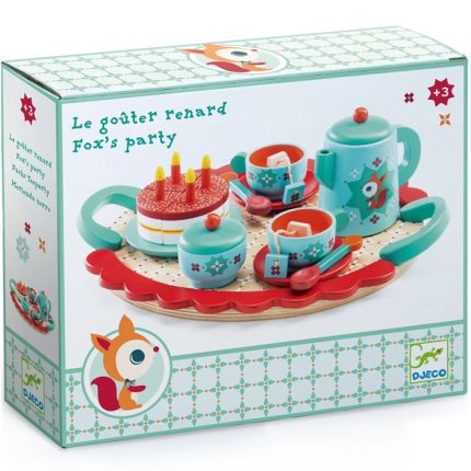 Joc de rol Set aniversar turcoaz Djeco, de la 3 ani