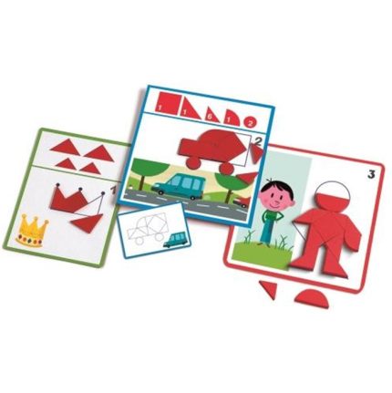 Eduludo Djeco, forme geometrice 3-6 ani