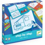 Deseneaza pas cu pas (pentru baieti) Djeco, de la 3 ani