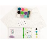 Atelier creativ cu nisip si sclipici Pasari Djeco, de la 6 ani
