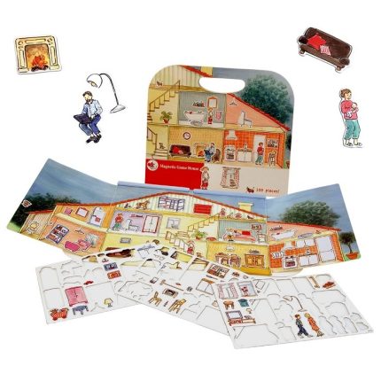 Acasa - set magnetic, 3-6 ani Egmont Toys
