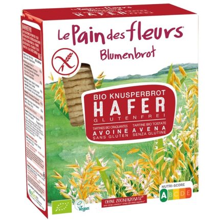 Paine bio din ovaz, fara gluten 150g Blumenbrot