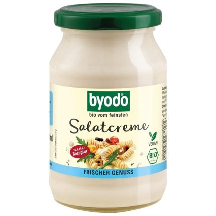Maioneza pentru salate bio, fara ou, fara gluten 250g Byodo