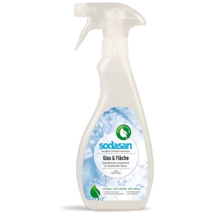 Solutie bio de curatare a geamurilor, fara parfum 500ml Sodasan