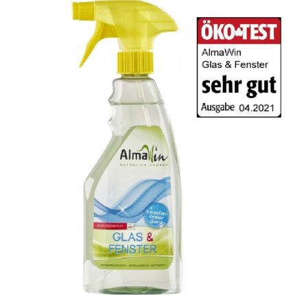 Solutie pentru curatat sticle si ferestre cu pulverizator bio 750ml AlmaWin