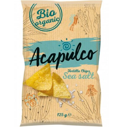 Tortilla chips natur bio 125g Acapulco