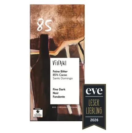Ciocolata amaruie cu 85% cacao bio vegana 100g Vivani