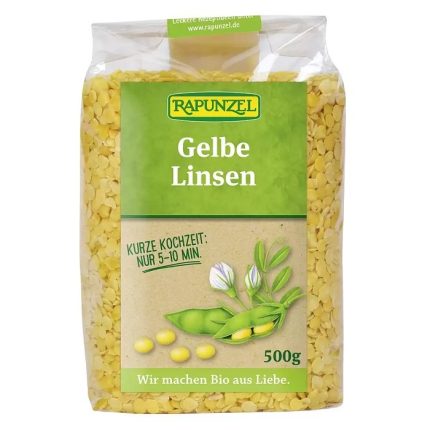 Linte galbena bio 500g Rapunzel