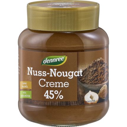 Crema nuss-nougat bio 400g Dennree