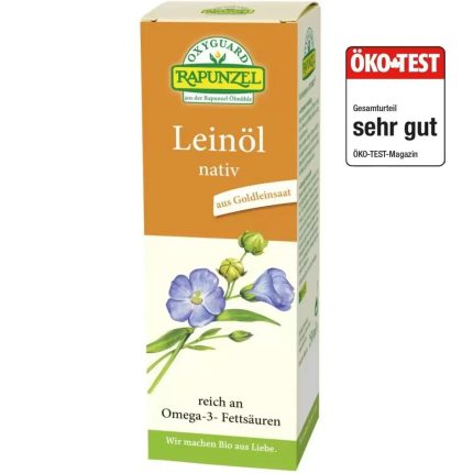 Ulei de in nativ virgin bio (sursa Omega 3) 250ml Rapunzel