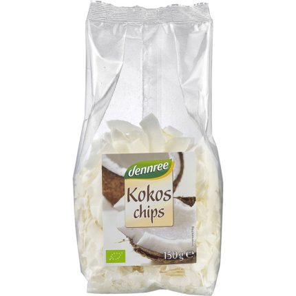 Chipsuri de cocos bio 150g Dennree