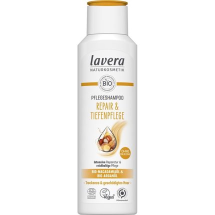 Sampon pentru ingrijire si reparare cu macadamia bio 250ml Lavera