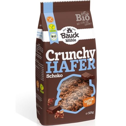 Ovaz crocant cu ciocolata bio, fara gluten 325g Bauckhof