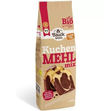 Mix de faina pt prajituri bio, fara gluten 800g Bauckhof