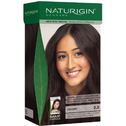 Vopsea de par naturala, permanenta 2.3 Abanos 115ml Naturigin