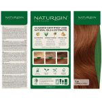 Vopsea de par naturala, permanenta 7.4 Roscat 115ml Naturigin