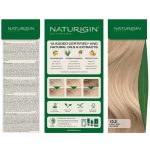 Vopsea de par naturala, permanenta 10.2 Blond cenusiu foarte deschis 115ml Naturigin